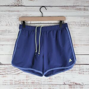 Adidas Women's Size M Marathon 10 Climalite Lined Draw String Shorts Gym Running